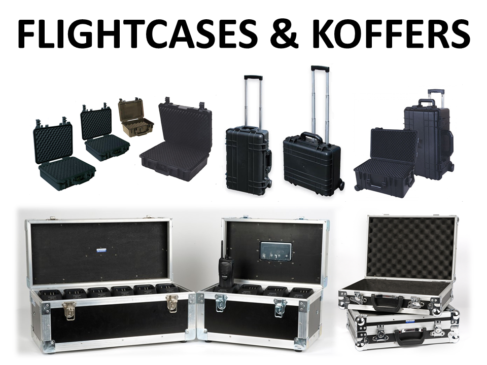 Walkies4Events - Verkoop - Offerte - Flightcases - DAP - Universele koffers - Survival Box - Lafayette koffer