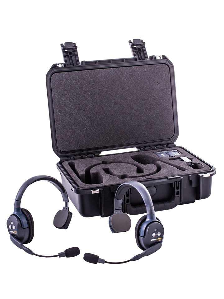 Walkies4Events - Eartec UltraLITE intercom-headsets inclusief koffer